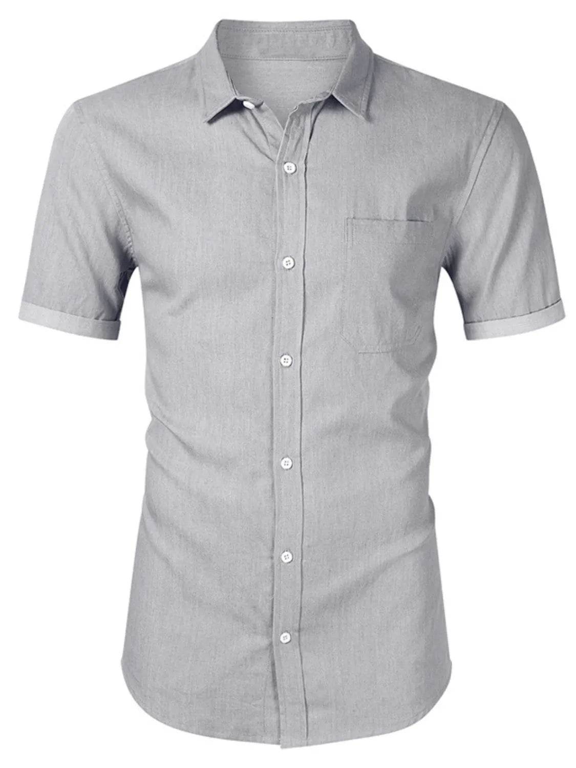 Men's Button Up Short Sleeve Shirt - Ultim8 Designs 4 U