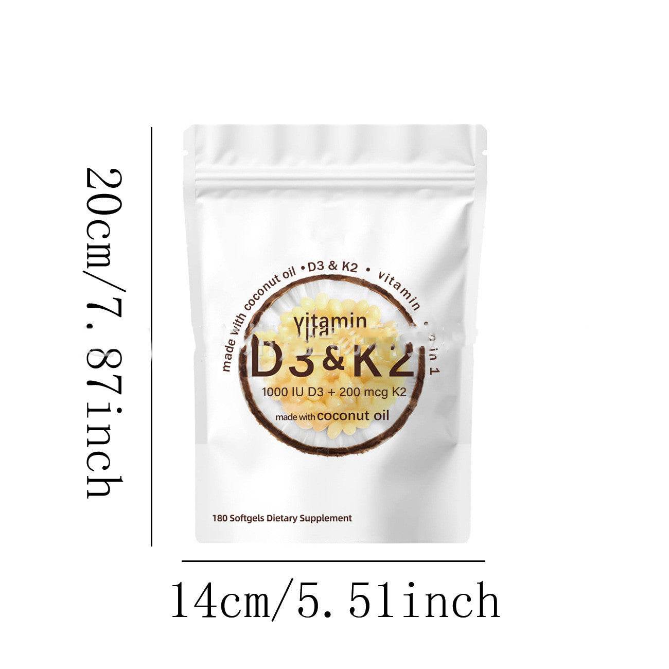 Vitamin Soft Capsules K2 Vitamin 180 Tablets - Ultim8 Designs 4 U