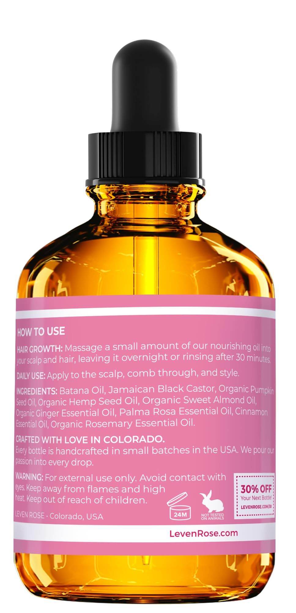 Hair Growth Oil 2 Oz Organic Hair Conditioner - Ultim8 Designs 4 U