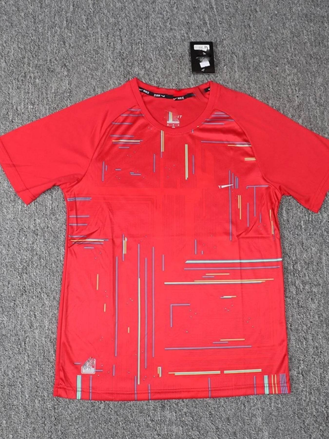 Men's Plus Size Printed Round Neck Active T-Shirt - Ultim8 Designs 4 U