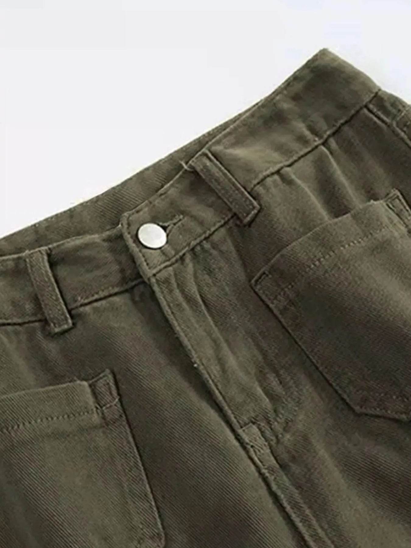 Full Size Wide Leg Pants with Pockets Plus Size - Ultim8 Designs 4 U
