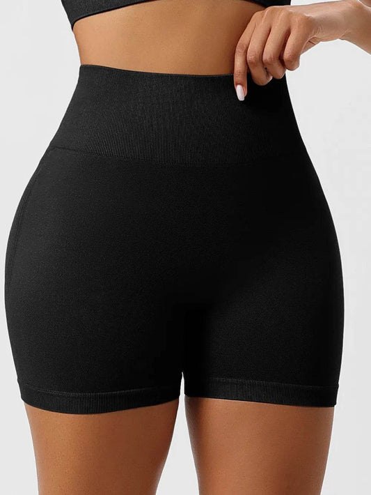 High Waist Shaping Shorts - Ultim8 Designs 4 U