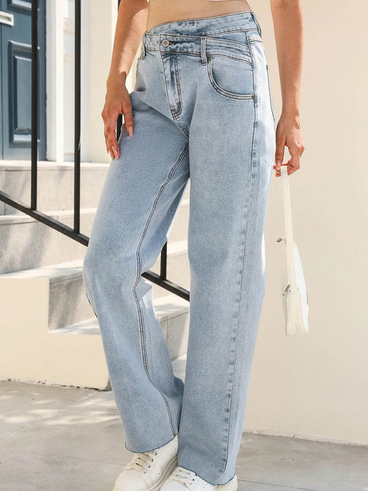 Wide Leg Jeans - Ultim8 Designs 4 U