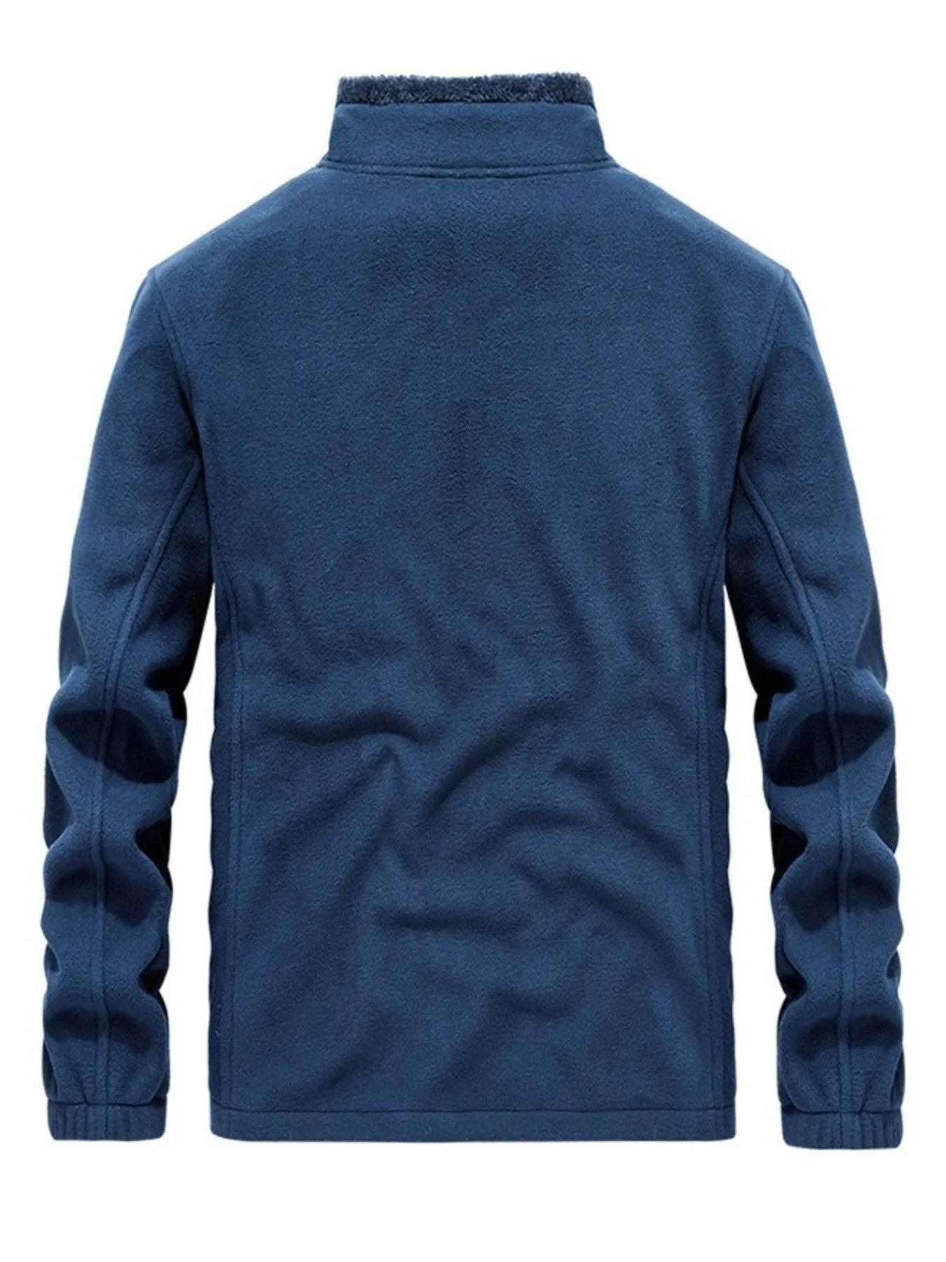 Men's Zip Up Long Sleeve Jacket - Ultim8 Designs 4 U