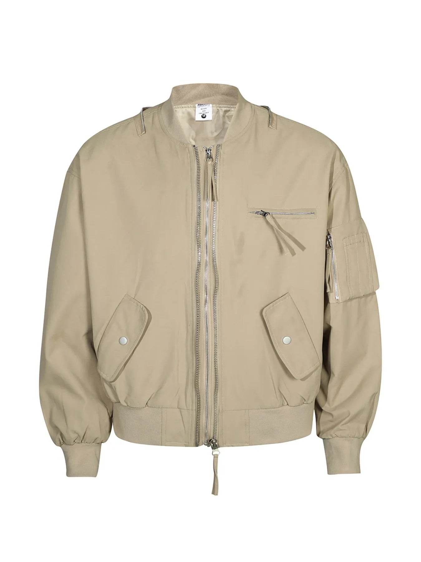 Men's Zip Up Long Sleeve Jacket - Ultim8 Designs 4 U
