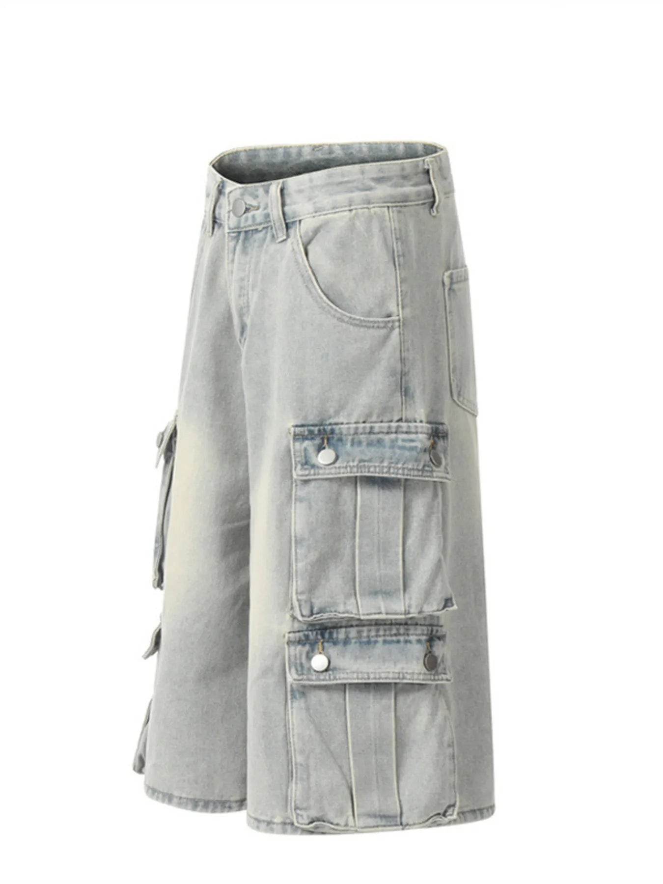 Men's Cargo Denim Shorts - Ultim8 Designs 4 U