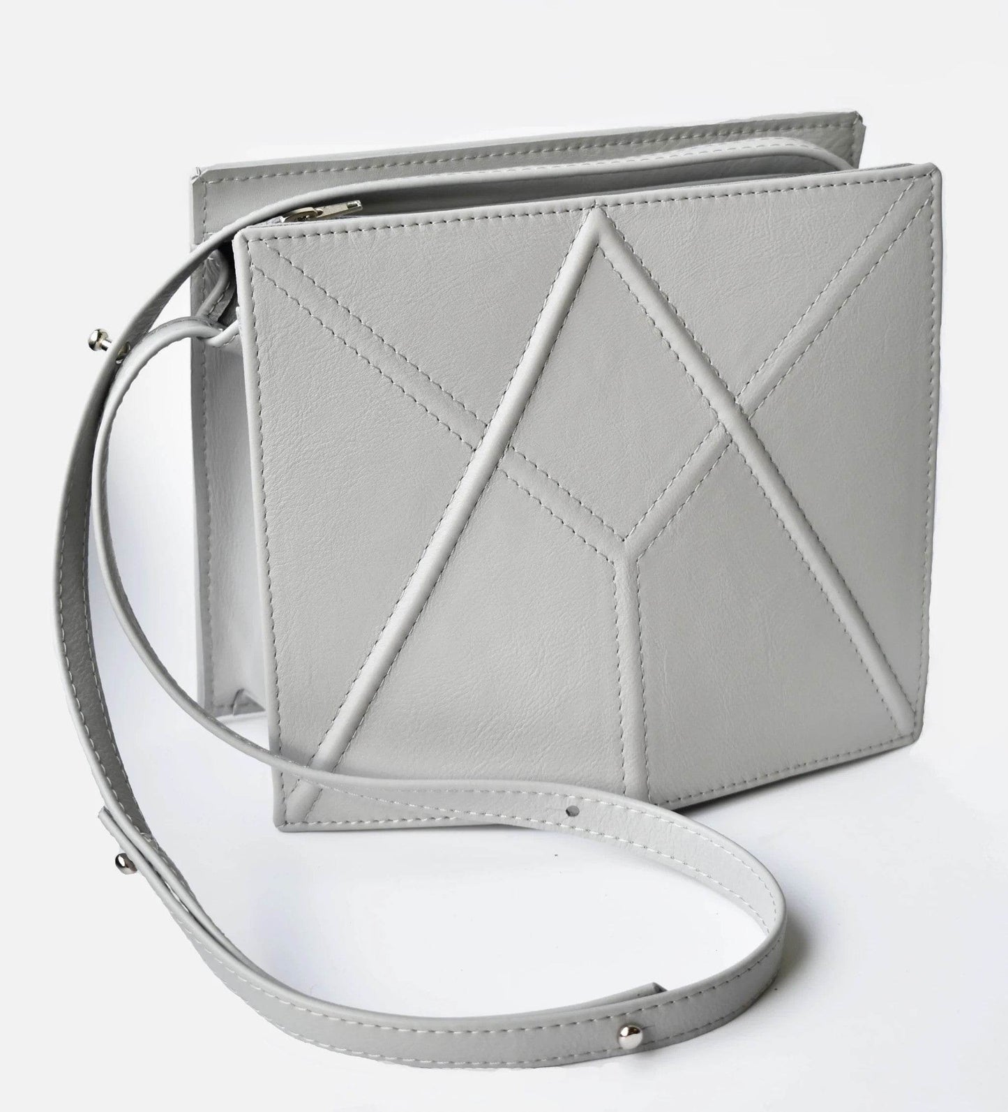 FACET Leather Shoulder Bag by Gerda Retter - Ultim8 Designs 4 U