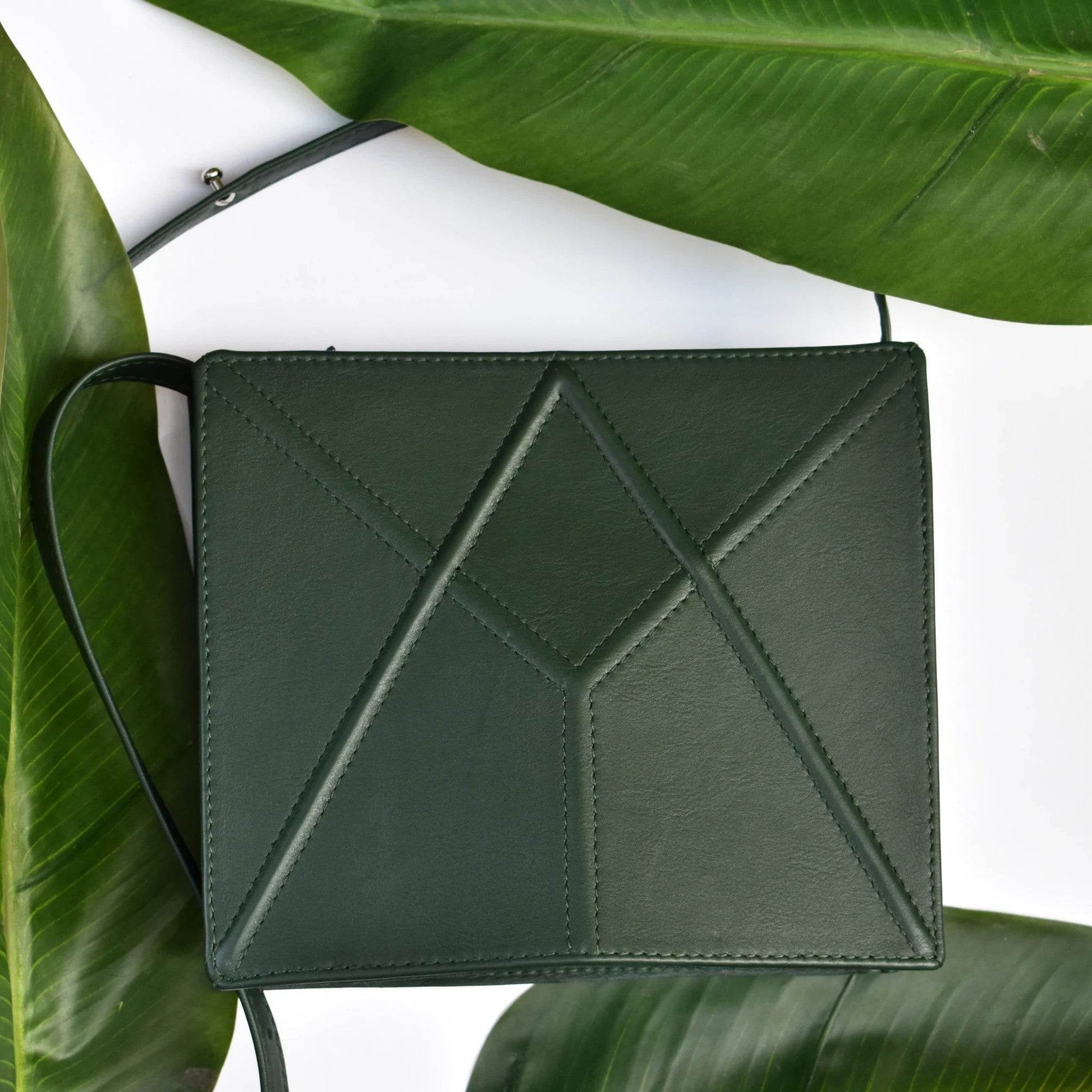 FACET Leather Shoulder Bag by Gerda Retter - Ultim8 Designs 4 U