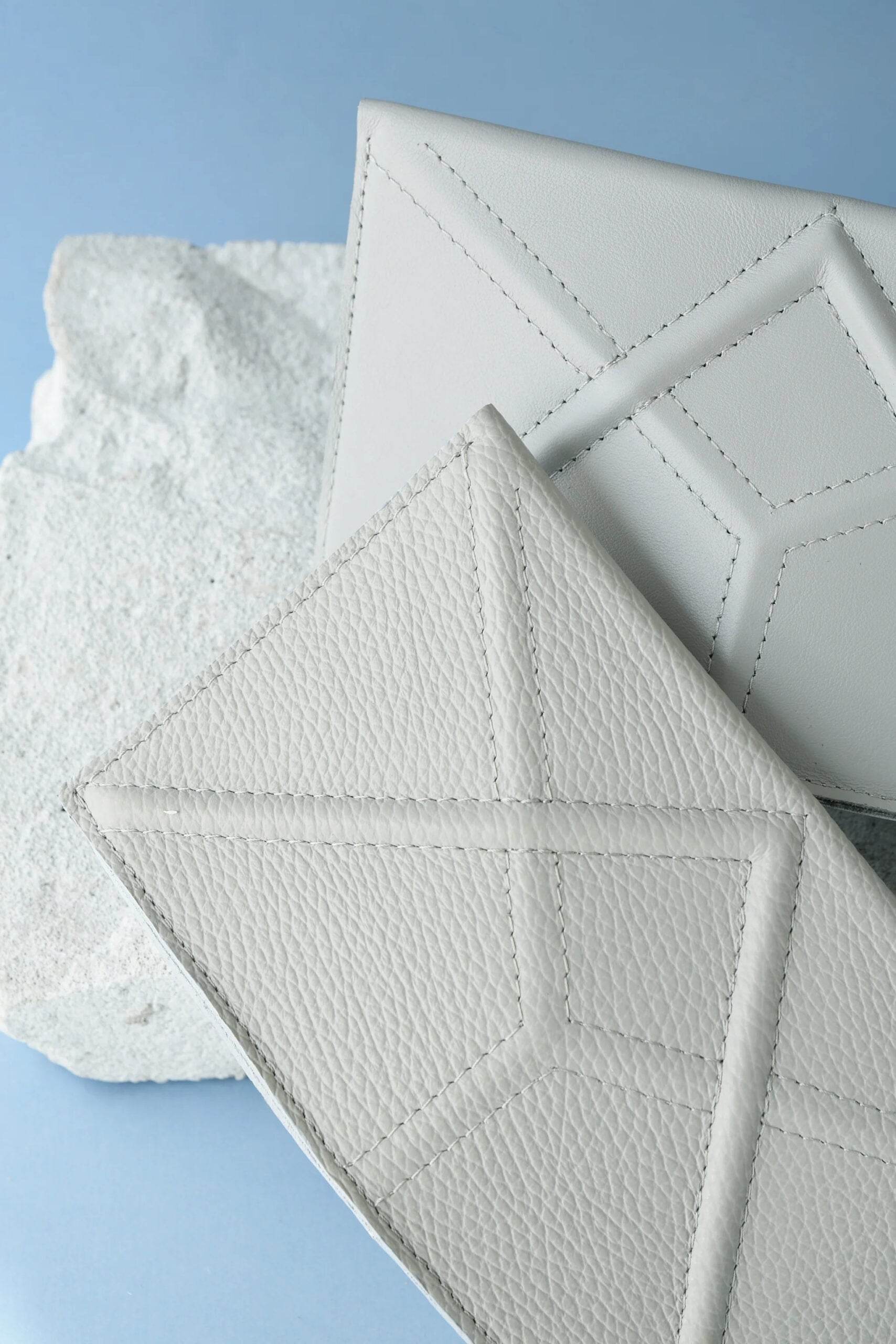 FACET Clutch - Light Grey - Ultim8 Designs 4 U