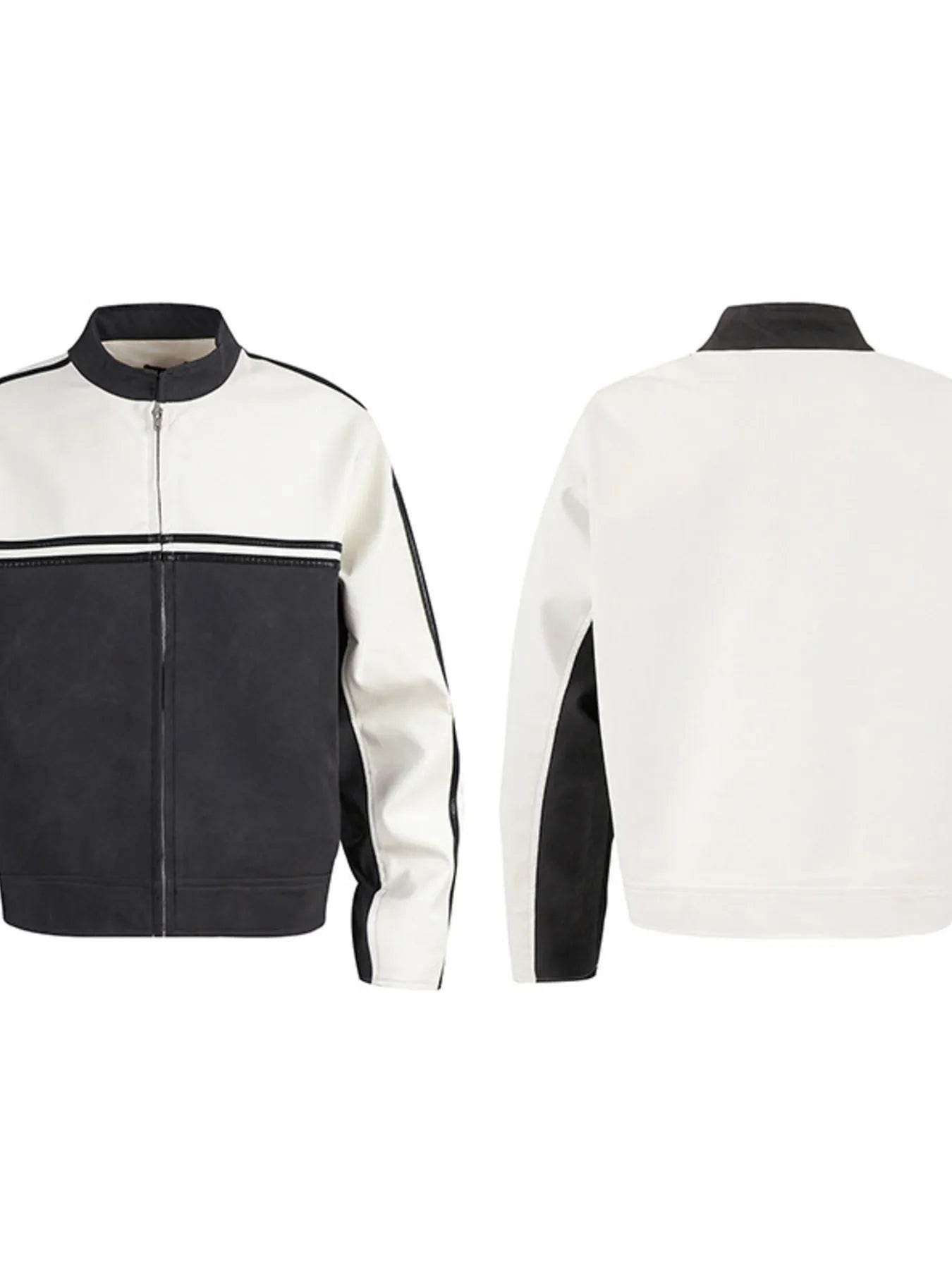 Men's Two-Tone Zip Up Jacket - Ultim8 Designs 4 U