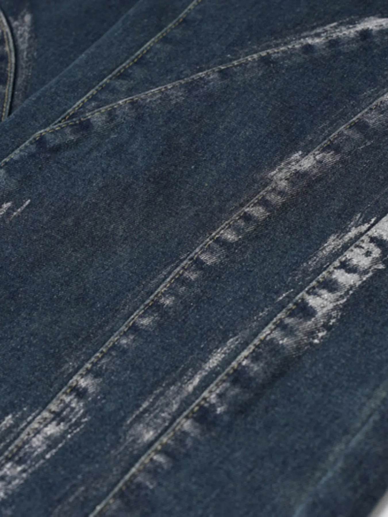 Men's Wash Wide Leg Jeans - Ultim8 Designs 4 U