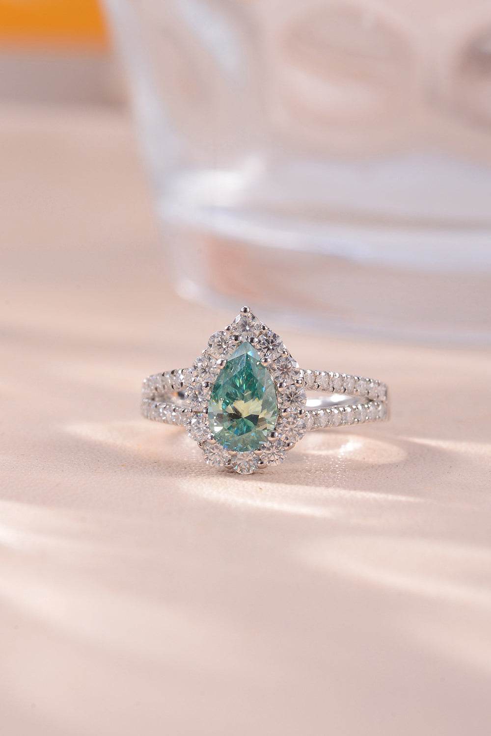 1 Carat Moissanite 925 Sterling Silver Ring - Ultim8 Designs 4 U