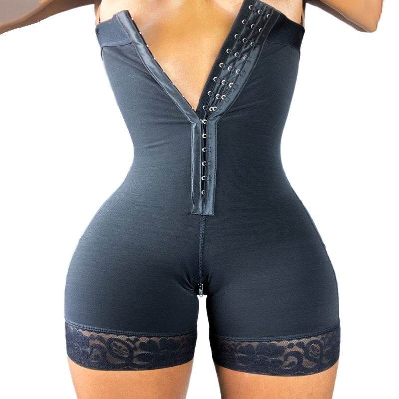 One-Piece Fajas Crotch Zipper Shapewear – Sculpt, Support, &amp; Lift - Ultim8 Designs 4 U