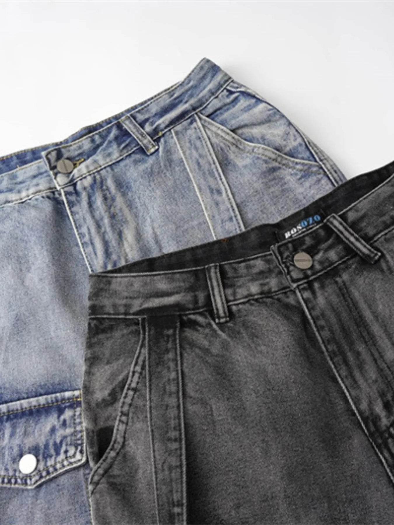 Men's Wide Leg Wide Leg Jeans - Ultim8 Designs 4 U