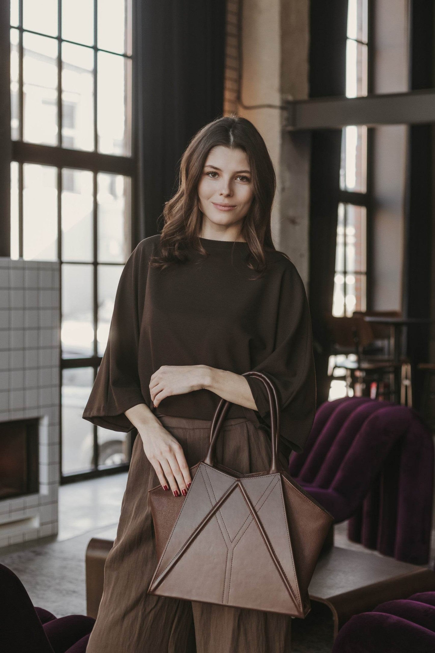 Leather Handbag Nova - Ultim8 Designs 4 U