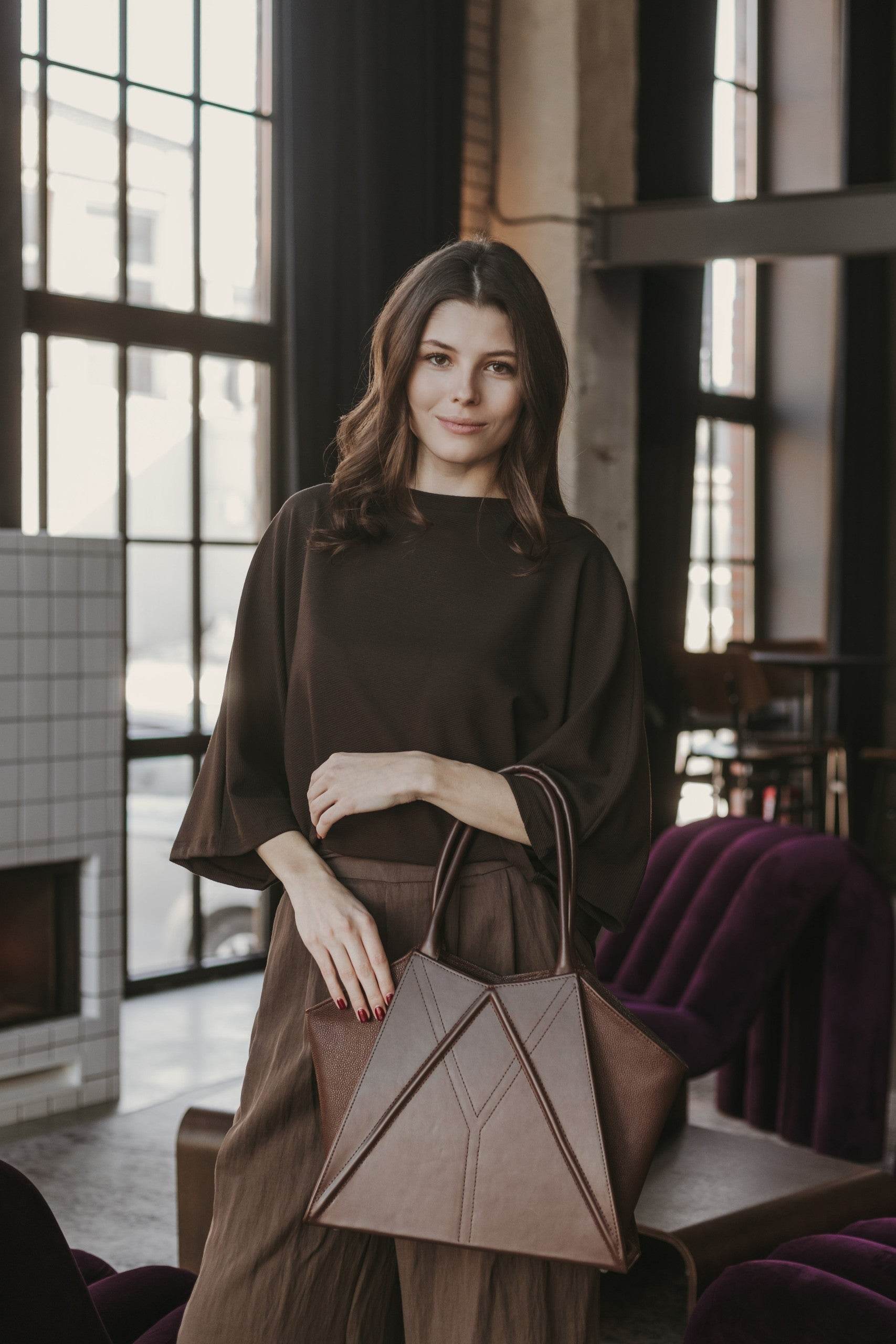 Leather Handbag Nova - Ultim8 Designs 4 U