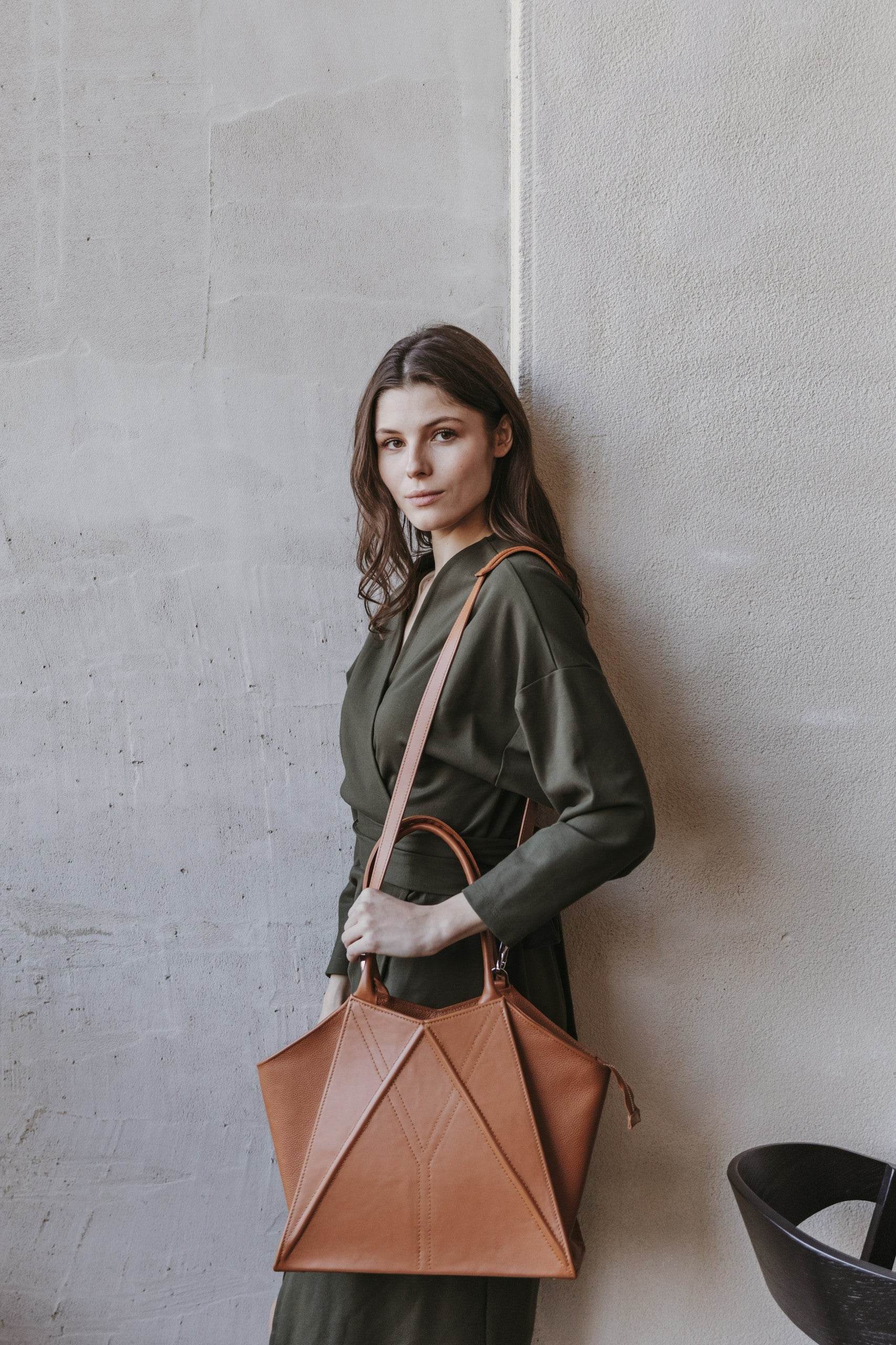 Leather Handbag Nova - Ultim8 Designs 4 U